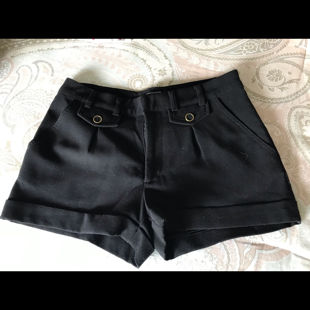 Black Dressy shorts